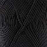 muskat 100%  mercerised double knit cotton by drops ! black 17