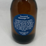 Coconut massage oil