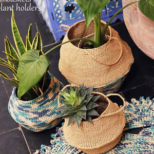 Baskets/Plant holders Crochet Pattern