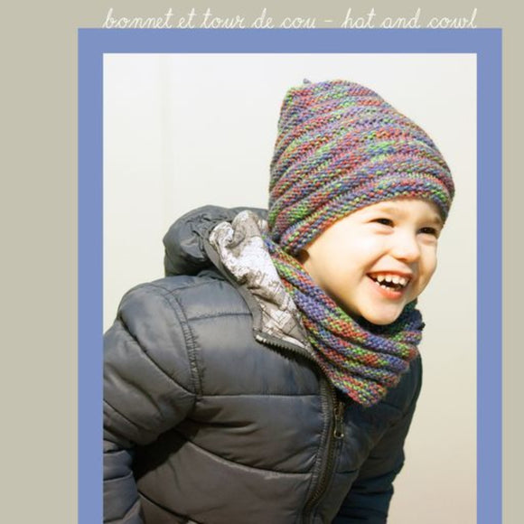 Child's Hat and Cowl Knitting pattern