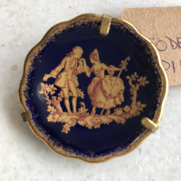 Antique Limoges miniature plate