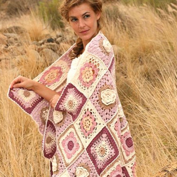 Like a wild flower cotton blanket kit - includes 30% Drops Cotton Sale Discount