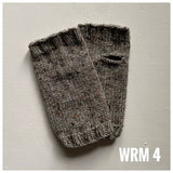 Hand knitted wrist warmers for Men