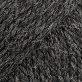 nepal aran wool/alpaca mix by drops dark grey mix 0506*