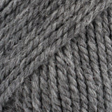 nepal aran wool/alpaca mix by drops medium grey mix 0517