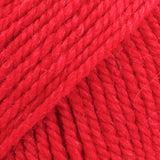 nepal aran wool/alpaca mix by drops red uni 3620