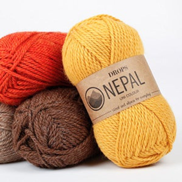 nepal aran wool/alpaca mix by drops