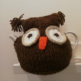 Owl Handknit Tea Cosy 