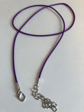 Waxed necklace cords