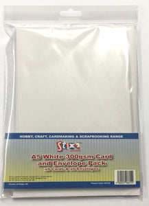 Stix2 White Card and Envelope Pack