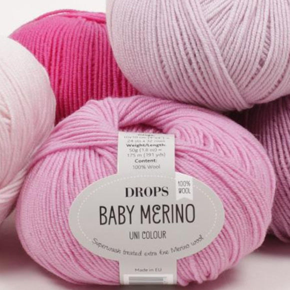 Drops Baby Merino 4ply wool