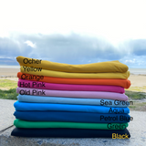 solid colour jersey fabric